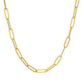 Paperclip Gold Chain