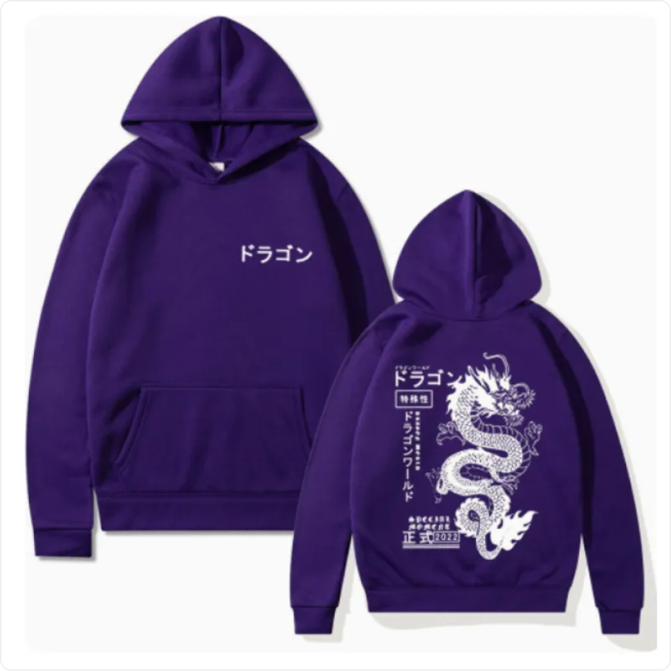 Shadow Print Hoodie
