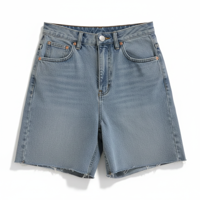 Women's Baggy Denim Shorts